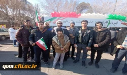 حضور پرشور دانشجو معلمان،اساتید و کارمندان دانشگاه فرهنگیان در راهپیمایی 22 بهمن 1403 4