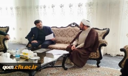 دیدار سرپرست دانشگاه فرهنگیان استان قم با استاندار  2