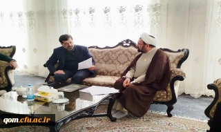 دیدار سرپرست دانشگاه فرهنگیان استان قم با استاندار 