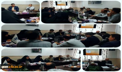 برگزاری دوره توجیهی و بازآموزی کارورزی 4 ویژه اساتید راهنمای کارورزی استان قم