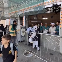 حضور دانشجومعلمان دانشگاه فرهنگیان استان قم در چایخانه حرم مطهر حضرت معصومه (س)