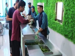 گزارش تصویری تعمیر و تجهیز و بهسازی آشپزخانه و مطبخ پردیس آیت الله طالقانی دانشگاه فرهنگیان قم (مهر 1403)